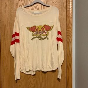 f 21 Aerosmith band tour dates long sleeve 3x